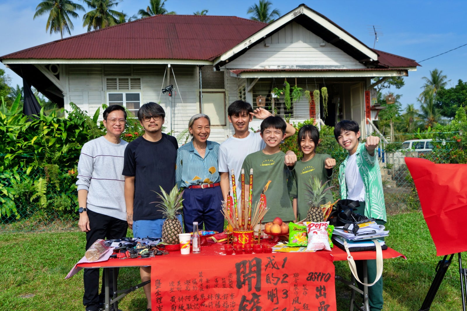 《1234567，我的朋友在哪里？》第二季宣布开拍，监制李治成，导演陈胜吉，演员罗励勤，Coby 庄可比，潘谦乐，林安亚，林征鋐出席开镜仪式 （2）