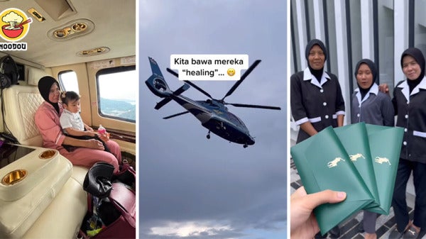 3 Maids Helicopter Trip 10K Duit Raya Feature Image