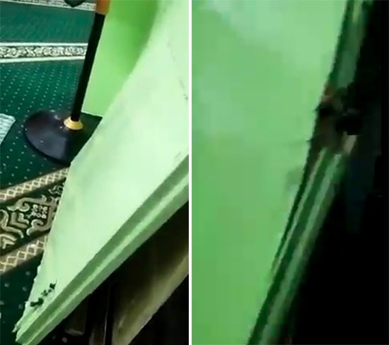 SS 6 Man Kick masjid door noisy broken door