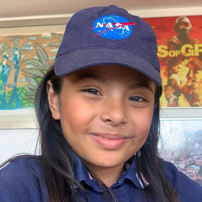 Adhara Maite Perez Sanchez Genius Kid 11 Yo Master Nasa