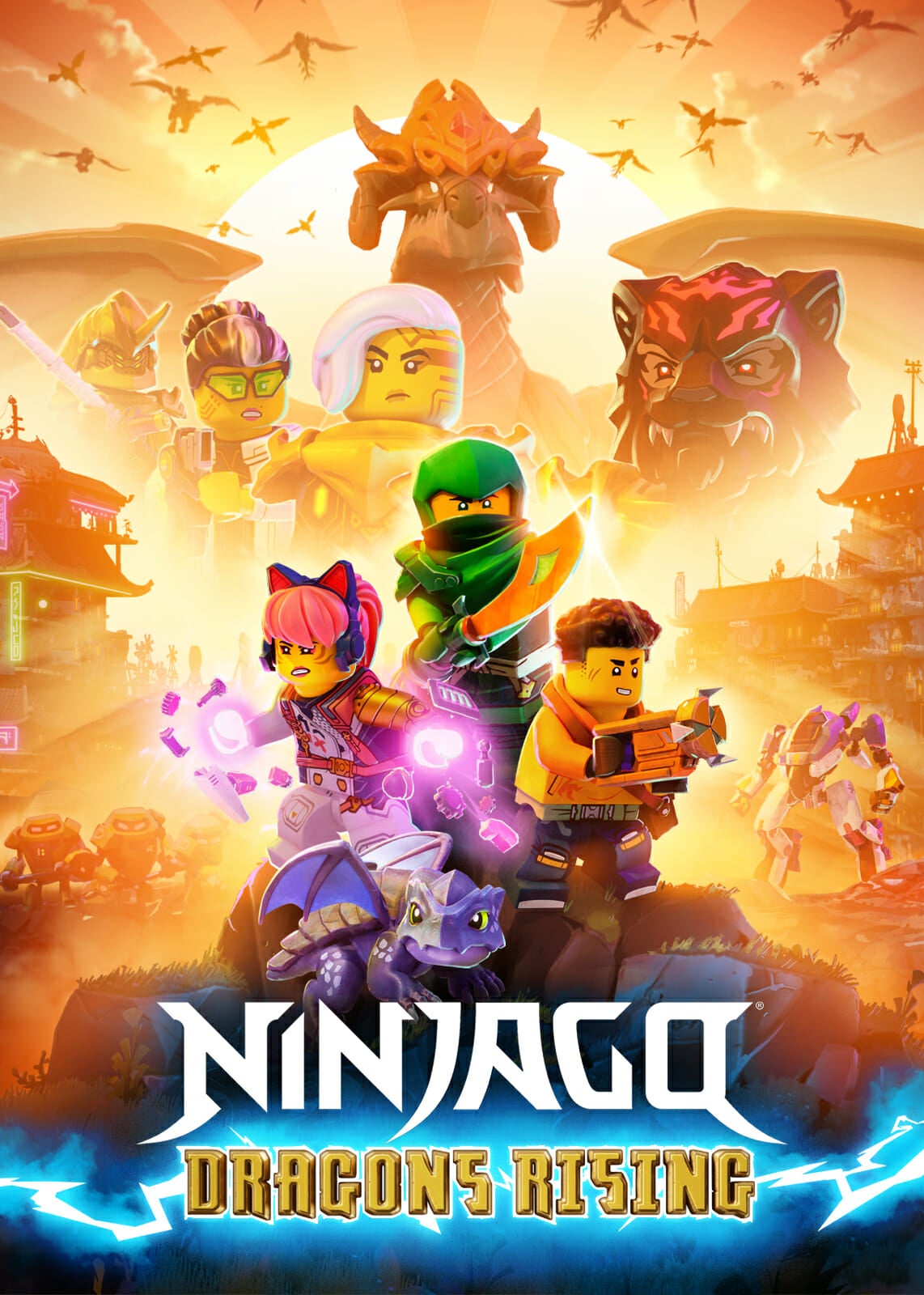 Lego® Ninjago® Dragons Rising Poster