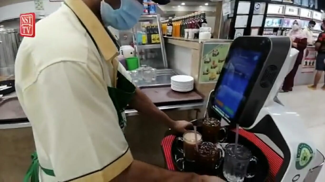 penang original kayu nasi kandar uses manpower robot fired