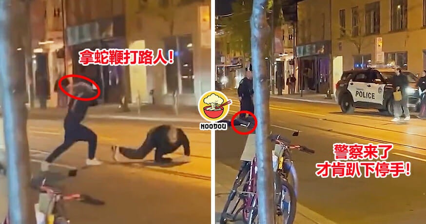 拿蛇鞭打路人