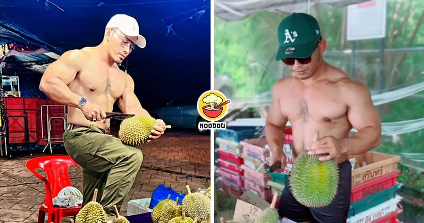 Muscle Man Sell Durian Feature Image 1