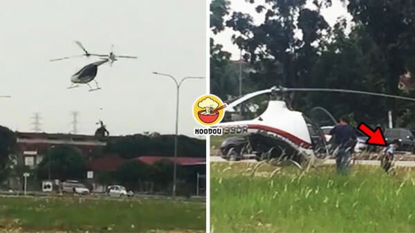 Primary Student Helicopter To School Feature Image