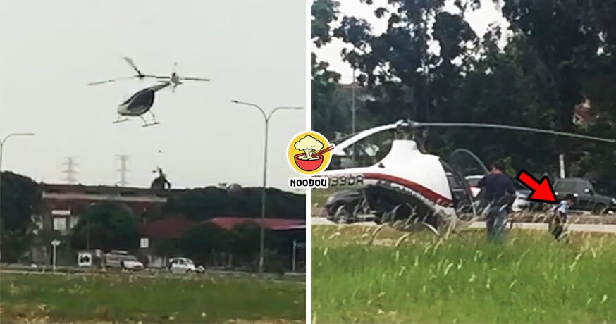 Primary Student Helicopter To School Feature Image