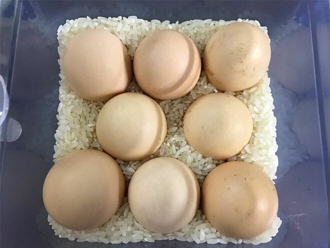 大米保存鸡蛋方法3
