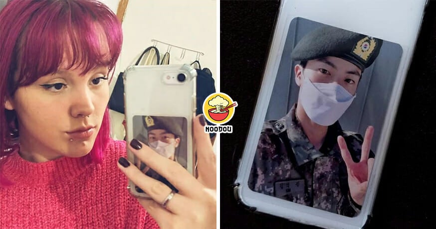 BTS Jin Army Photo Saved Fans Robber Feature Image