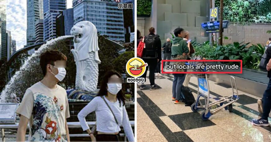 Singapore Rude Tourist Feature Image