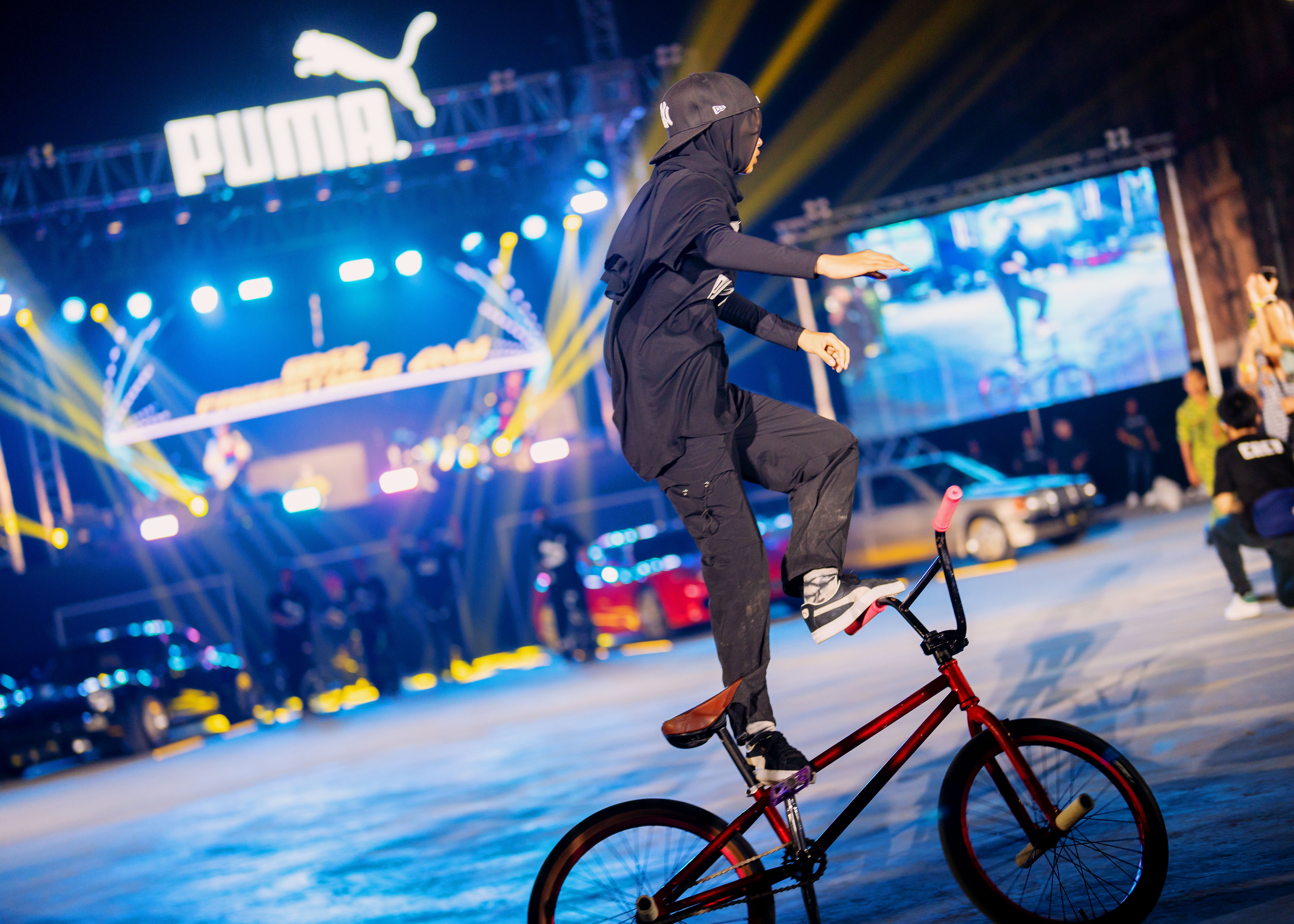 1. BMX Flatland Performers wow guests with gravity defying stunts