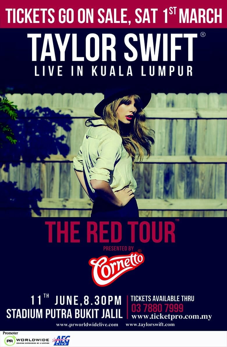 2014 The Red Tour Malaysia