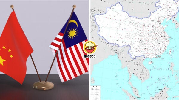 China Claim Malaysia Map Feature Image