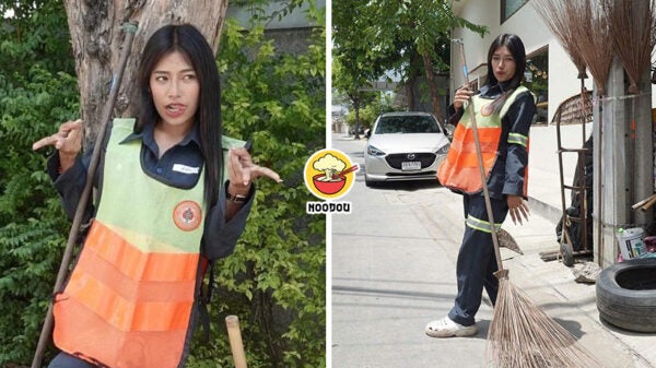 Thai Prettiest Street Sweeper Feature Image