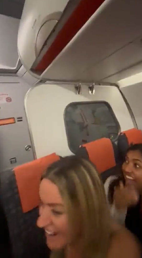 乘客尖叫
