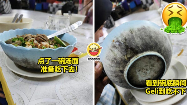 碗底黑黑长青苔让人失去食欲