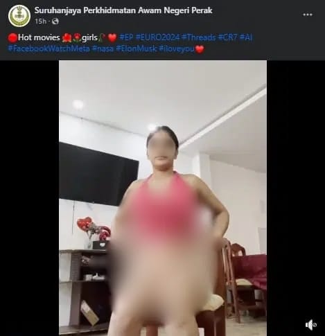 Spa Facebook Page Suruhanjaya Perak Awam Hacked Videos 3