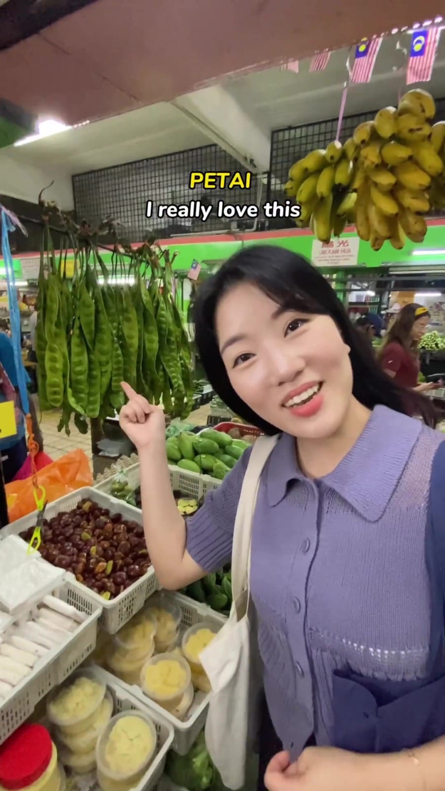 korean woman intrrodues favourite vegetables in malaysia that cant get in korea 4