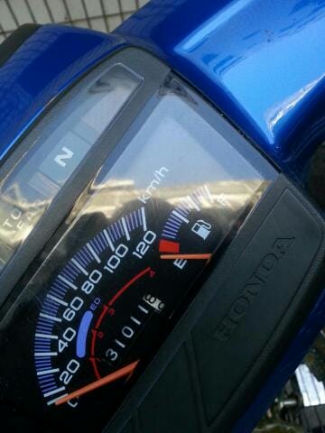 Motorcycle Petrol Empty Meter