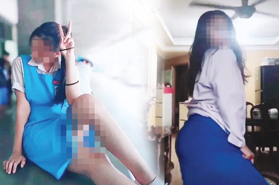 女学生拍校服制服诱惑找网上售卖最低Rm4.90