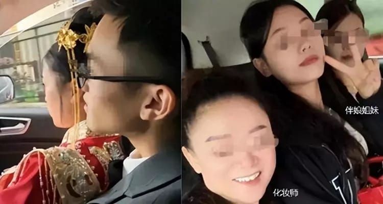 怀疑婚车司机通宵打麻将喝酒 3