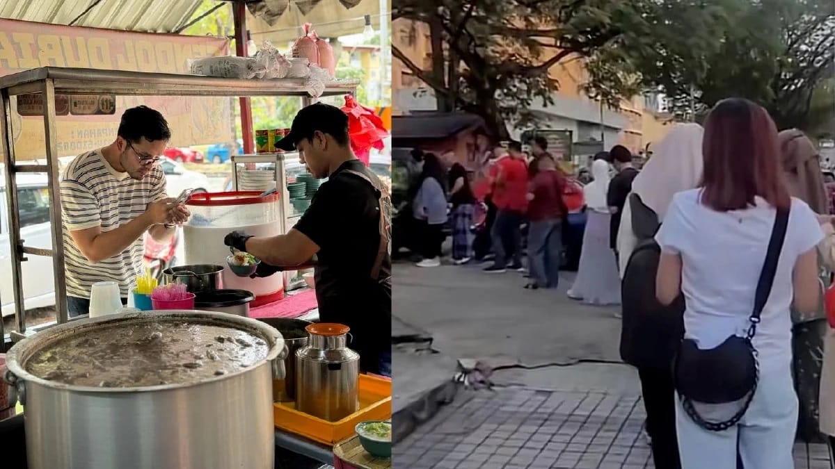 cendol stall gone viral after khairul aming introduces tiktok online