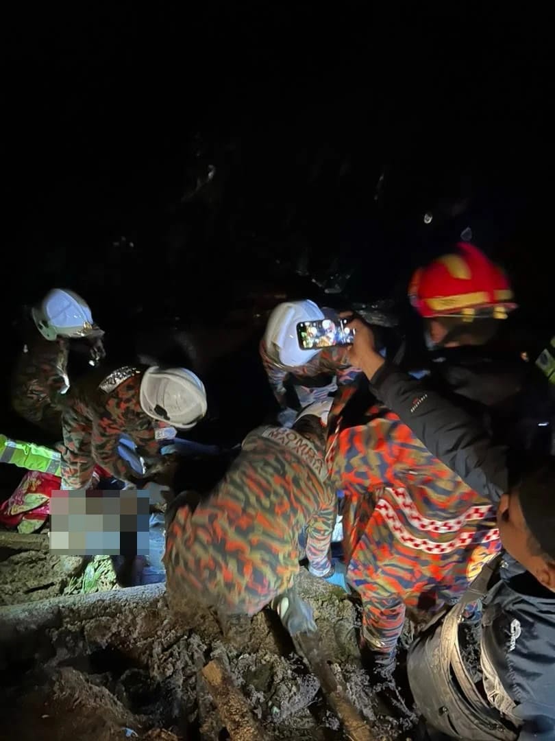 Cameron Highland Landslide Bomba Rescue Search 4