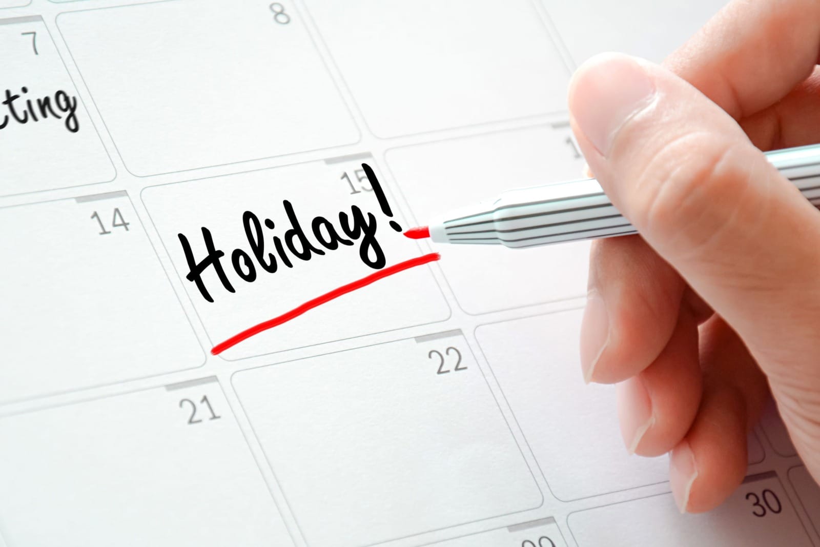 Holiday Calendar Inclusion Workplace