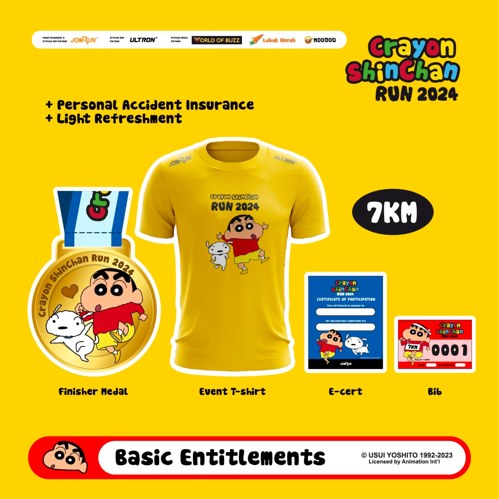 5.1 Shinchan Basic Entitlements 7Km