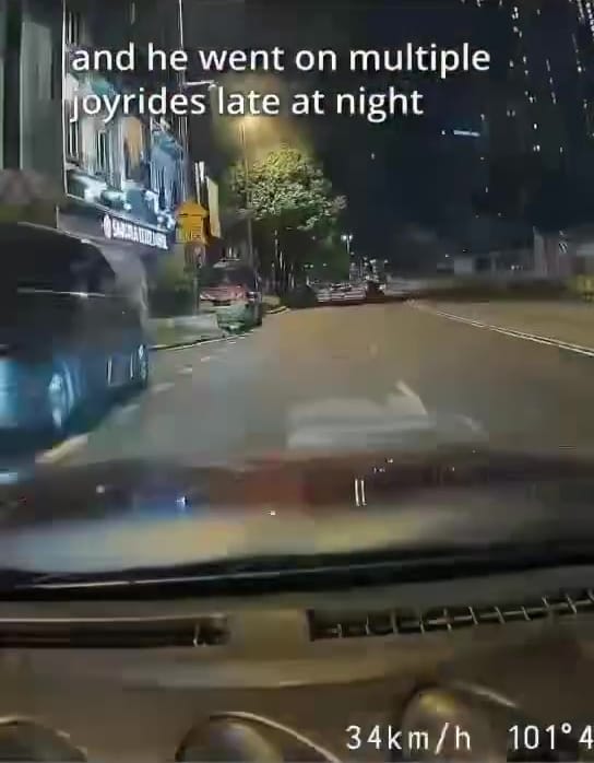 Repair Workshop Son Take Singapore Customer Car To Joyride Crash Total Lost 9