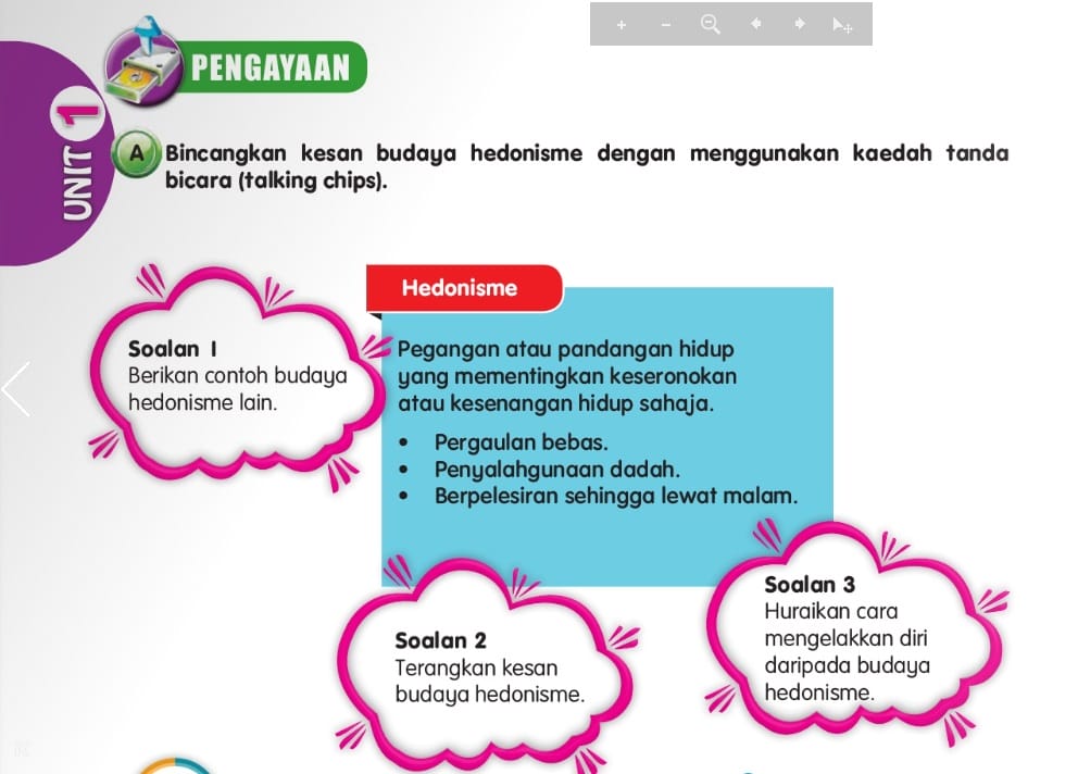 pendidikan moral tingkatan 4 text book concert hedonisme