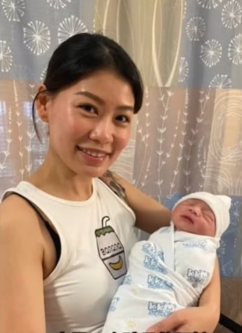 shirli ling became grandma at 34 years old eldest son 7