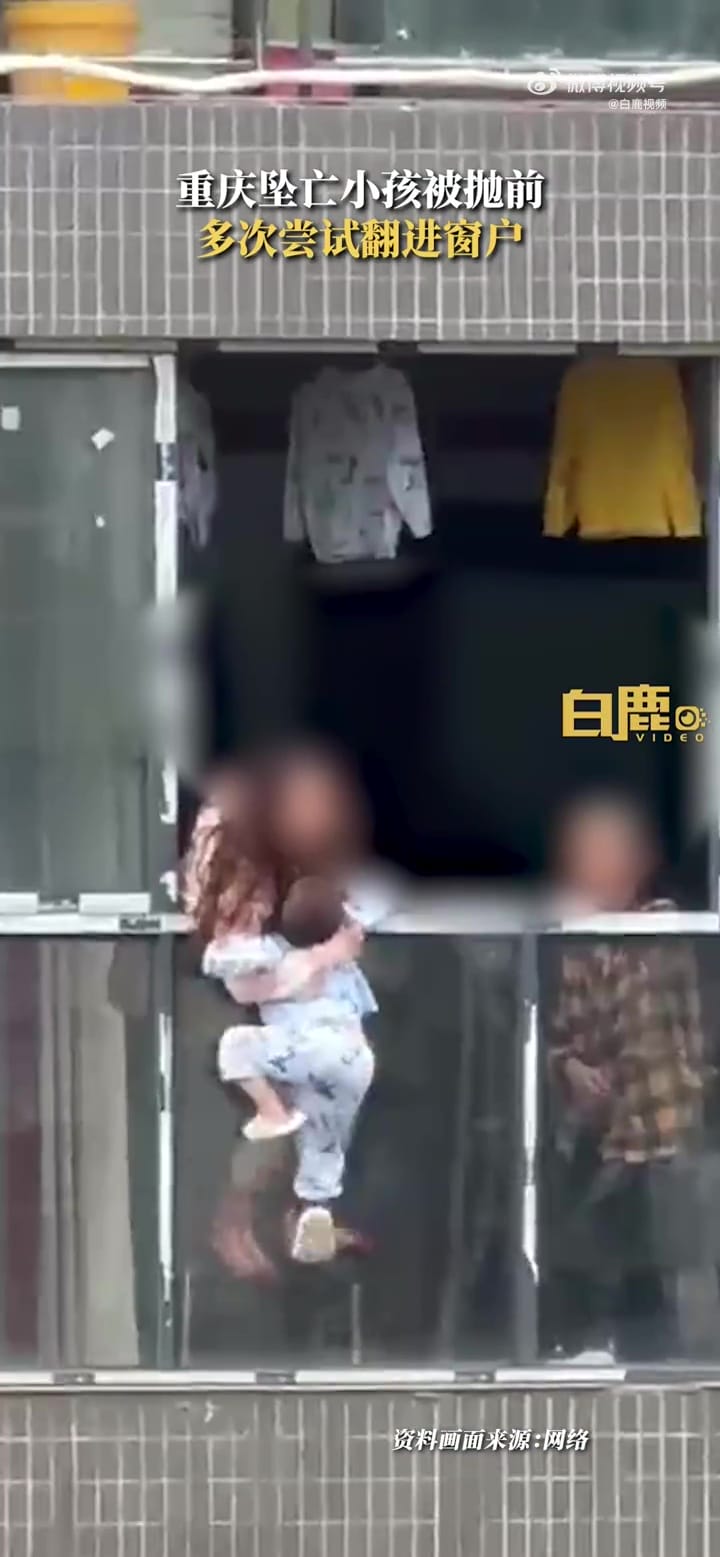 woman throw kid 22th floor 5