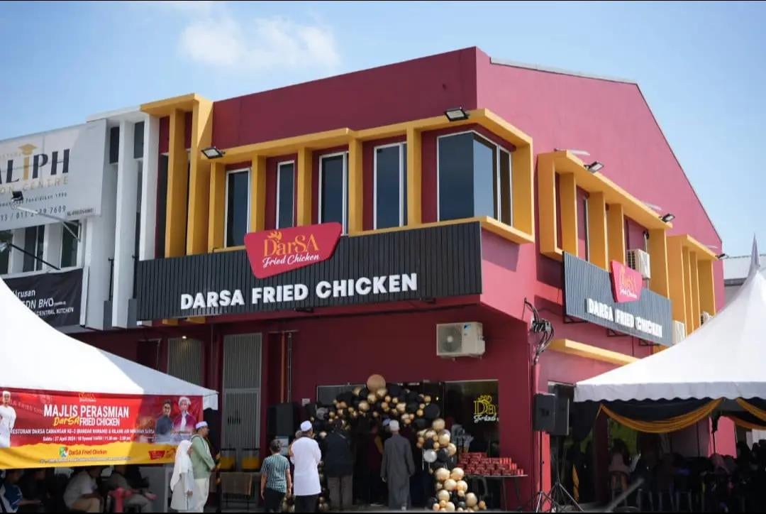 Darsa Fried Chicken Dfc Brand Malaysia Majlis Perasmian