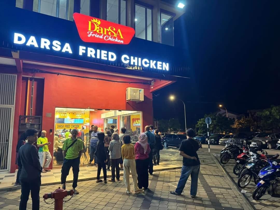 darsa fried chicken dfc queue