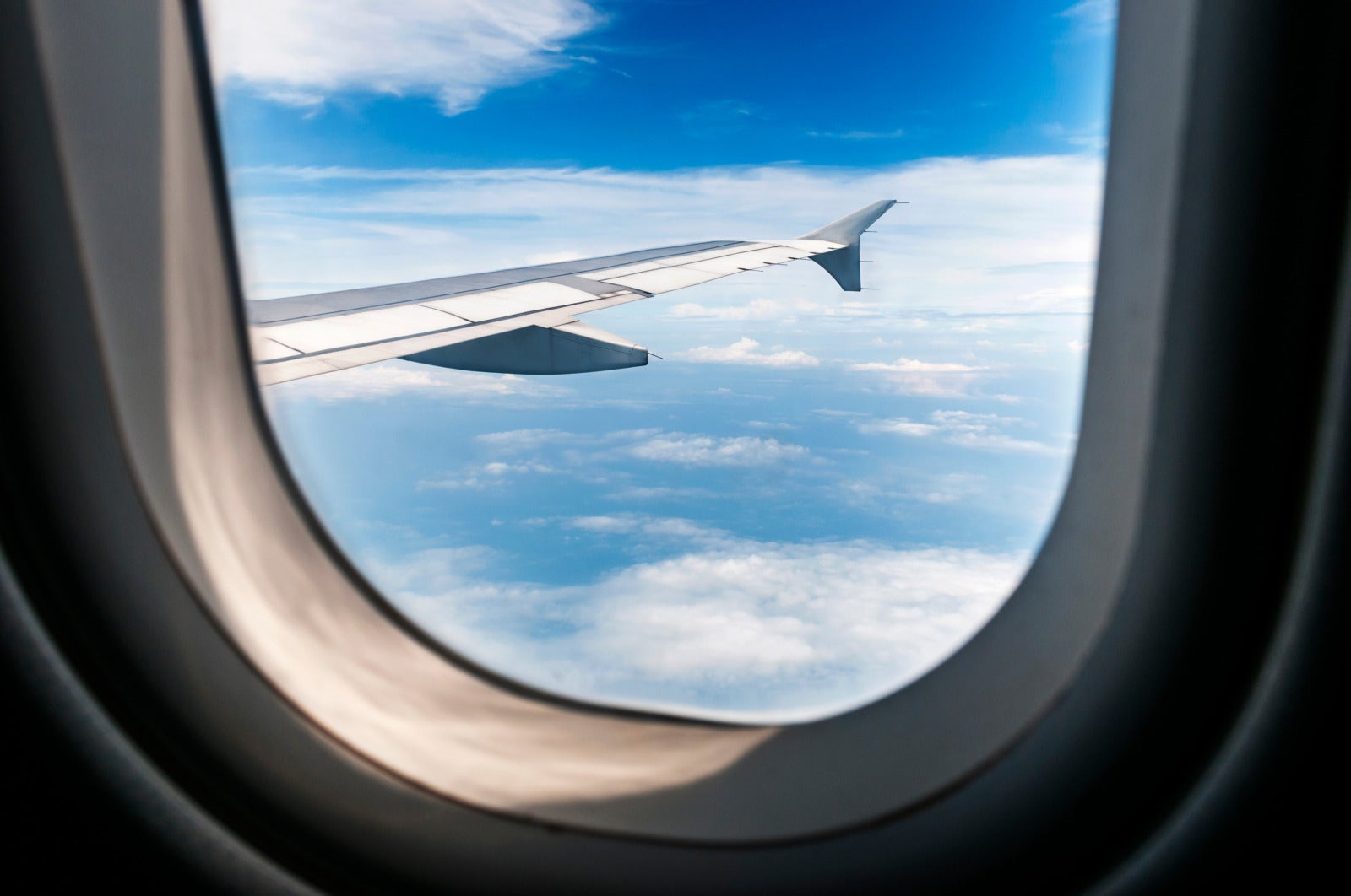 airplane flight window sky view 123rf