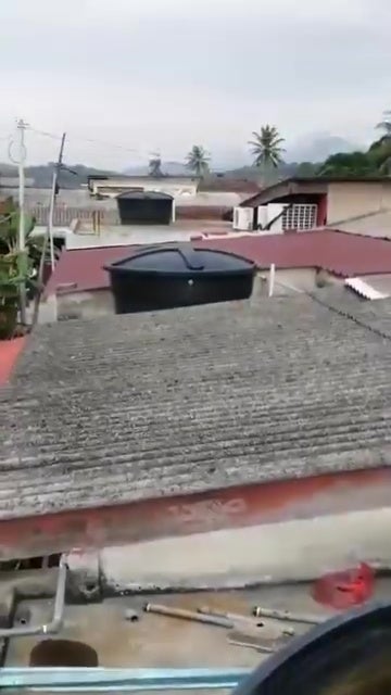 Water Tank On Top House Roof Malaysia