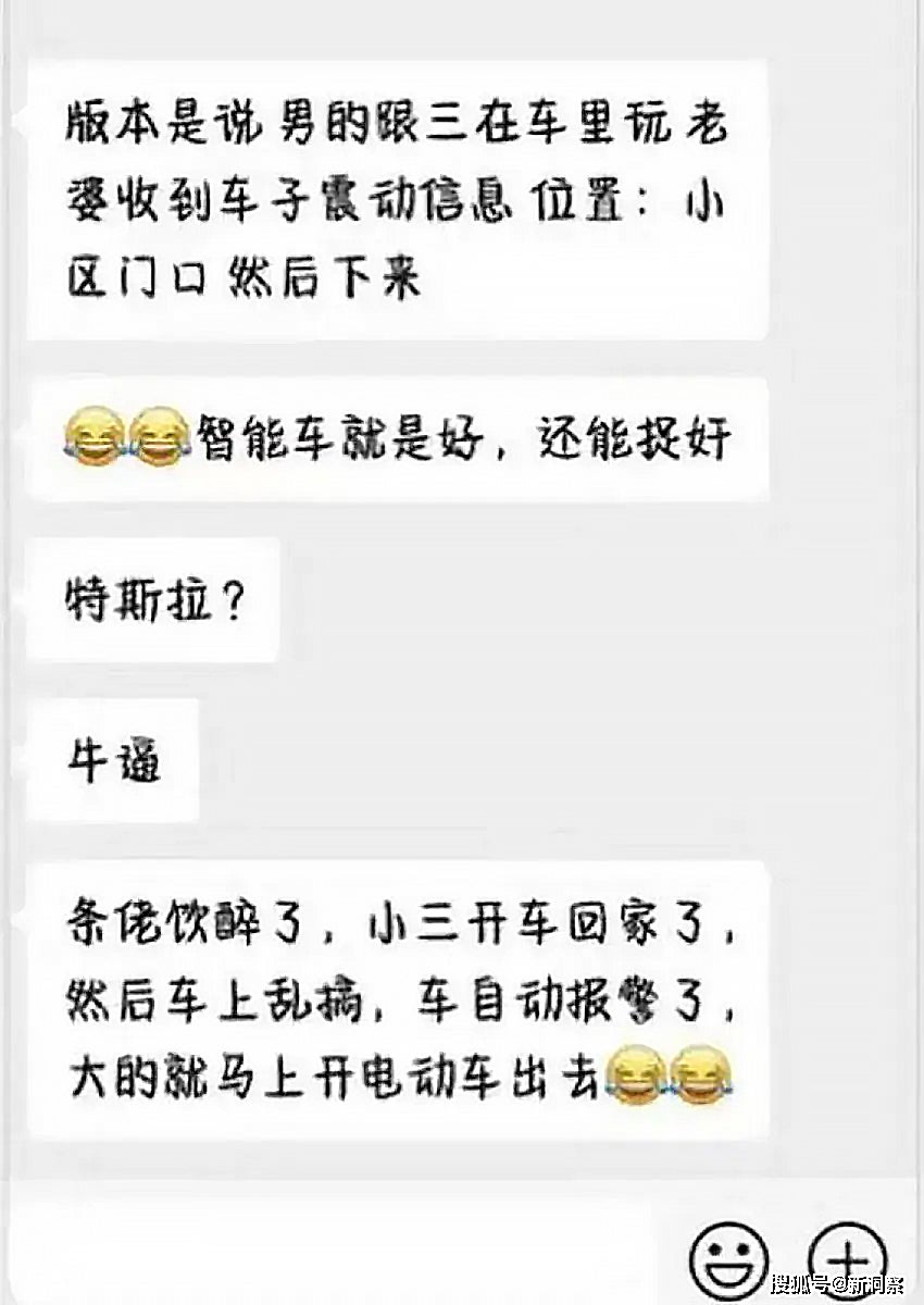 老婆接获tesla车警报老公小三车里乱搞2 edited