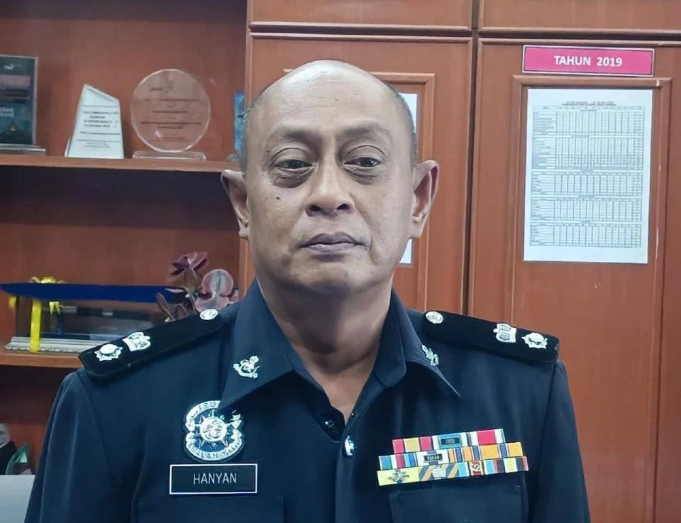 Polis Ketua Daerah Kemaman Hanyan Ramlan