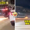 Car Hit And Run With Dragging Motor 500M