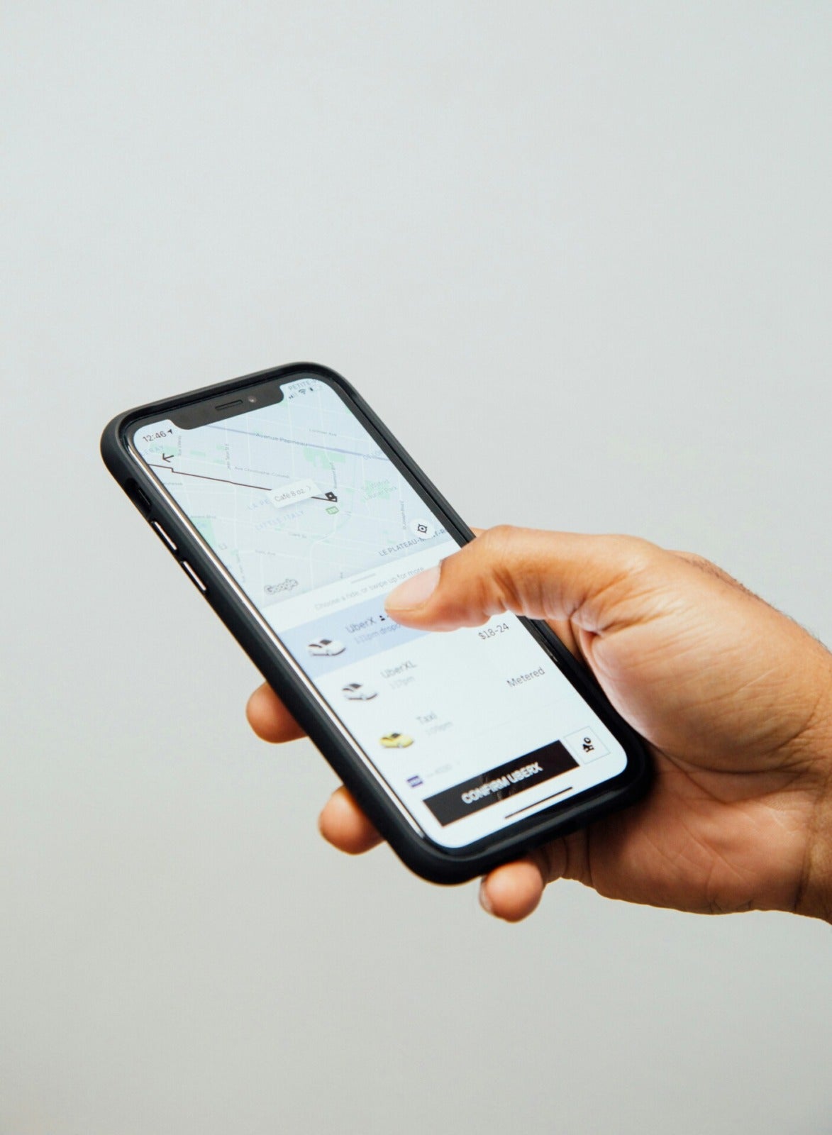 Charlesdeluvio Unsplash Uber App Taxi Phone