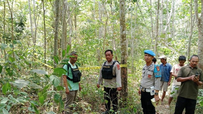 Polisi Olah Tkp Tempat Karsini Tewas Diinjak Gerombolan Gajah 169