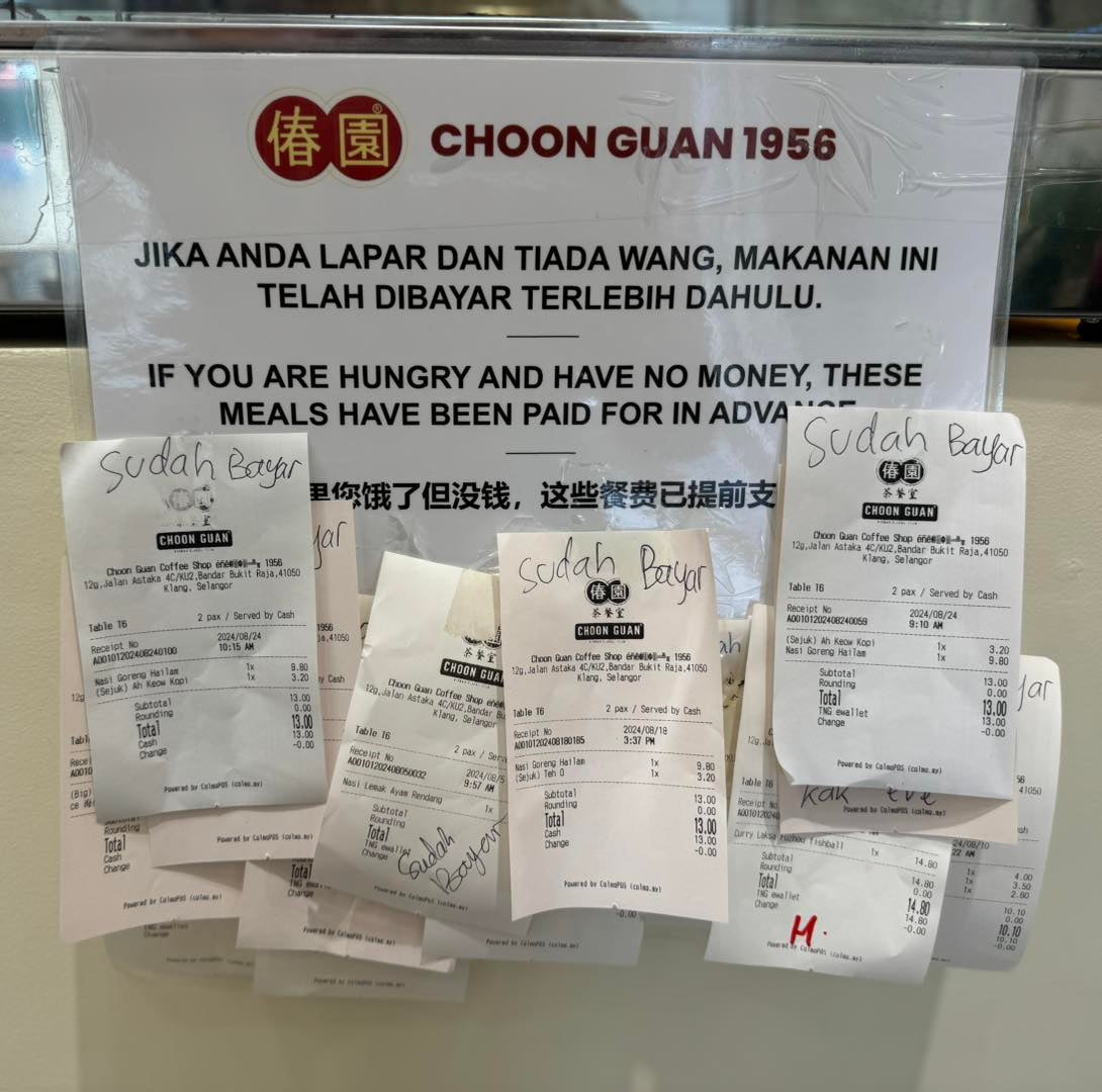 Choon Guan Kopitiam Provide Free Meal Food For In Need Klang