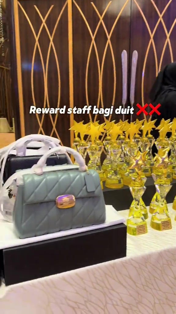 company dinner gift house boss myvi bag 2