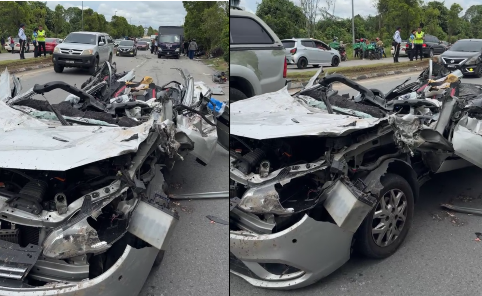 sarawak stutong baru car accident 2