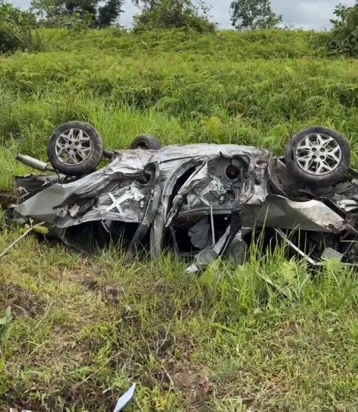 sarawak stutong baru car accident 4