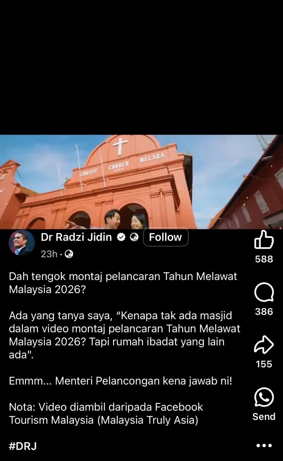 tourism malaysia video short fb post scaled