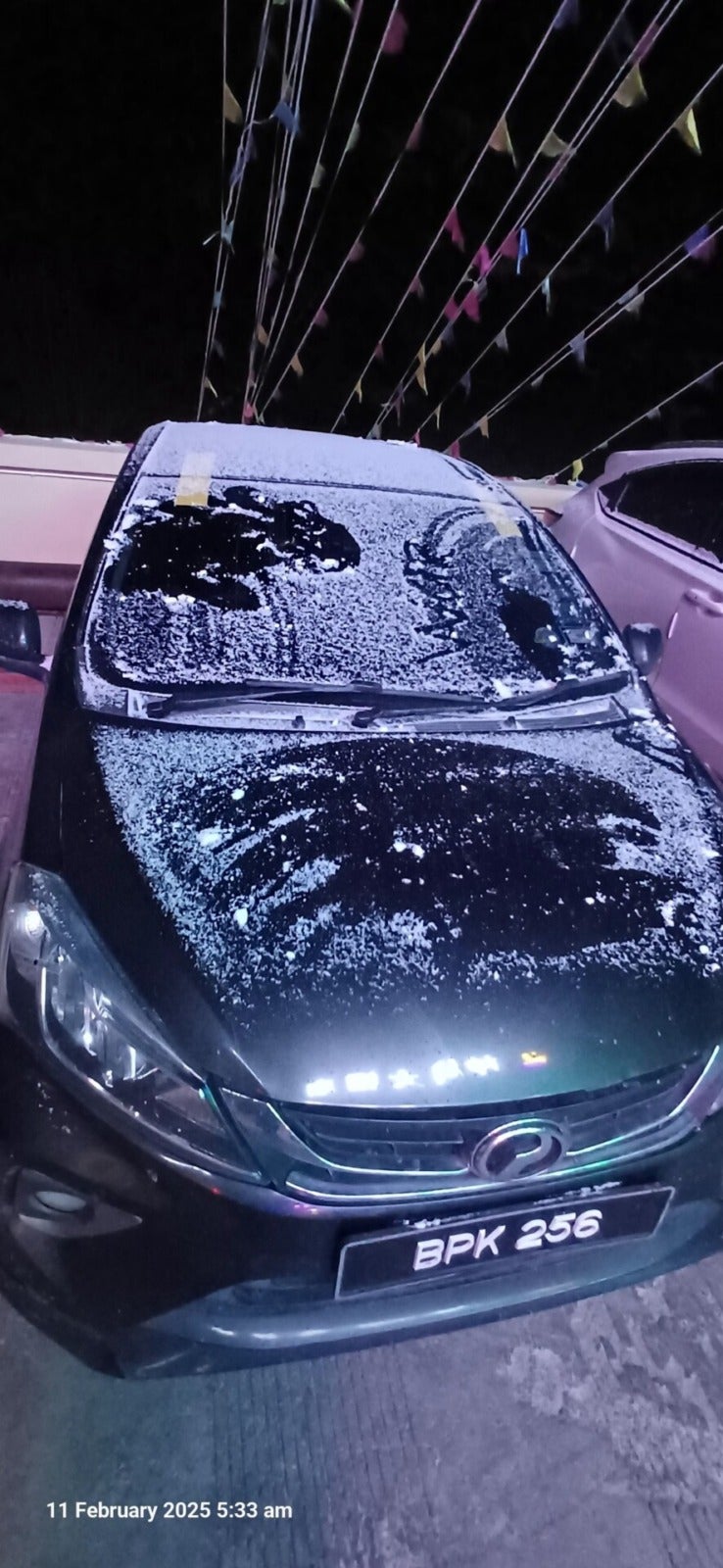 car snow