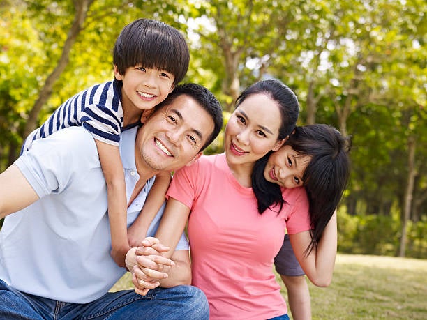 family happy