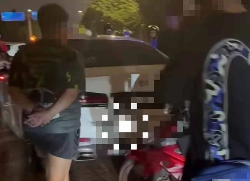 man help accident hit and run drunk bmw driver 1 1