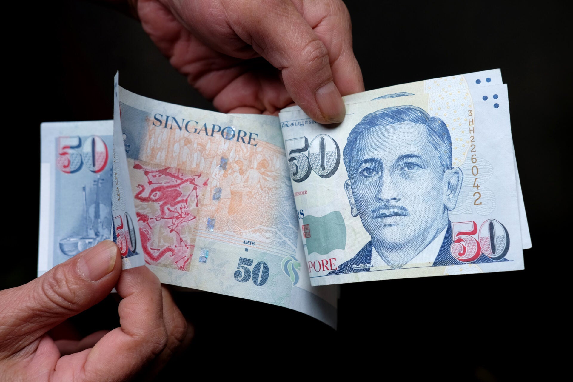 singapore dollar cash 123rf